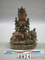 藏品(銅普賢坐像)的圖片